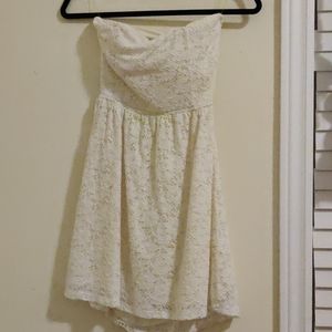 Laced Open Back Dress